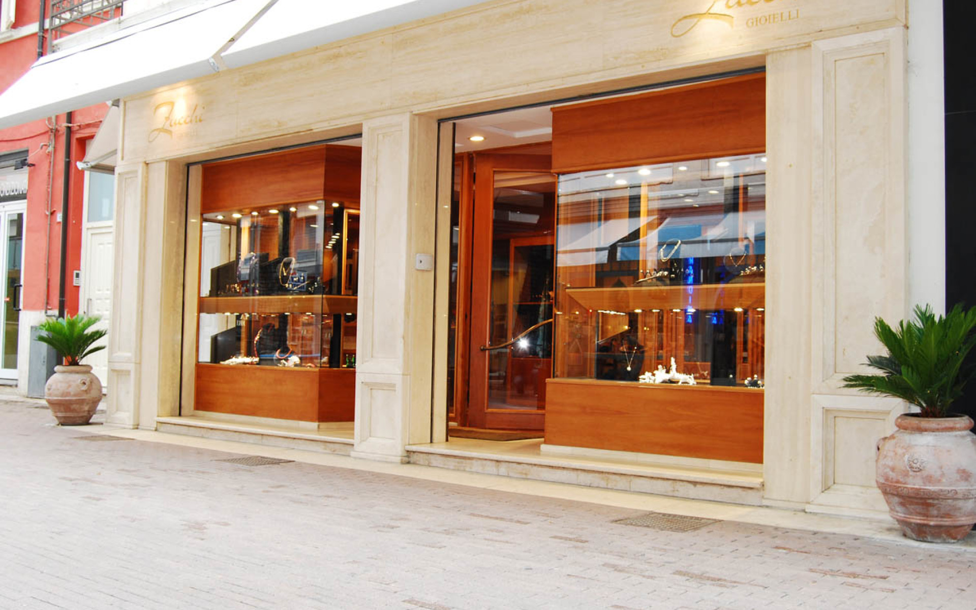 Vetrina Zucchi Gioielli Riccione